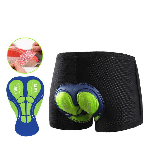 Bicycle undertrousers with padding – Matteo-Green-S-Nora Luxe