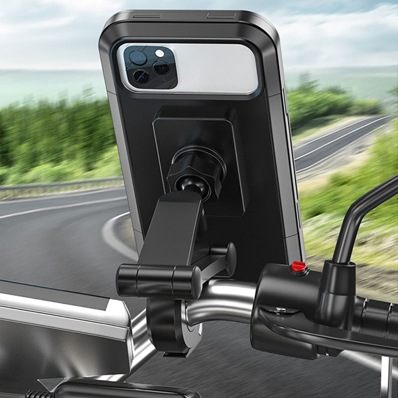 Bike and Mountain Bike Smartphone Holder - WeatherGuard-Nora Luxe