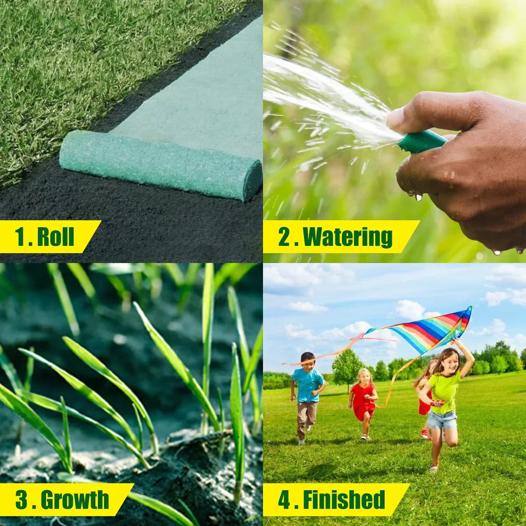 Biodegradable Grass Seed Mat - Verdi-The Livary