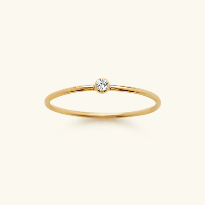 Birthstone Ring - Celestia-1.93 in-April - Kristal-Nora Luxe
