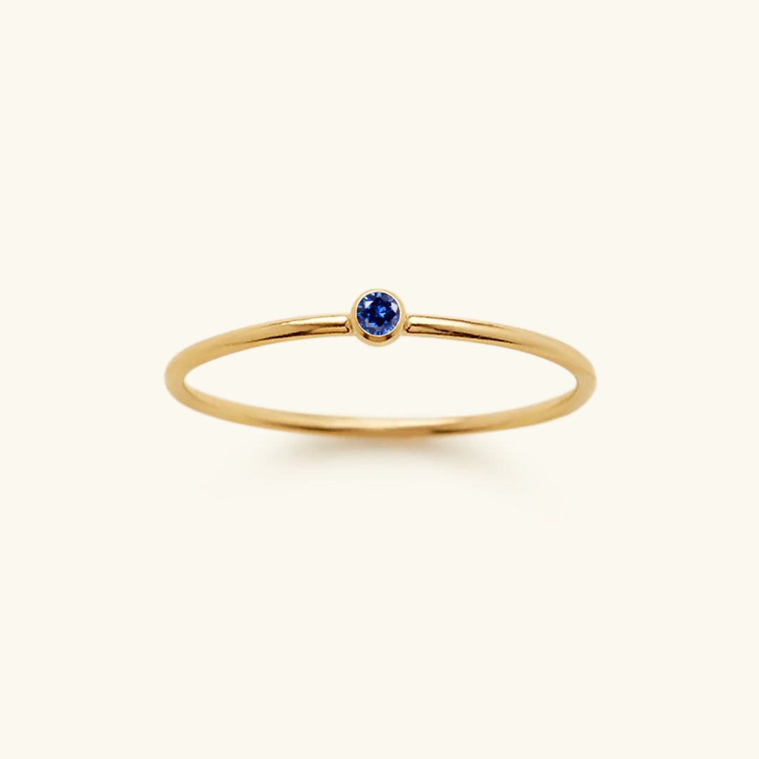 Birthstone Ring - Celestia-1.93 in-January - Red-Nora Luxe