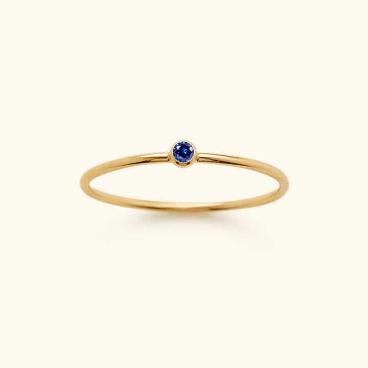 Birthstone Ring - Celestia-1.93 in-January - Red-Nora Luxe