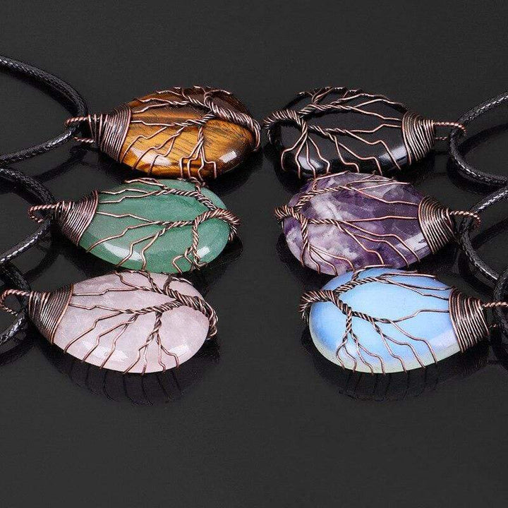Black Obsidian Drop Necklace - Eryna-Nora Luxe