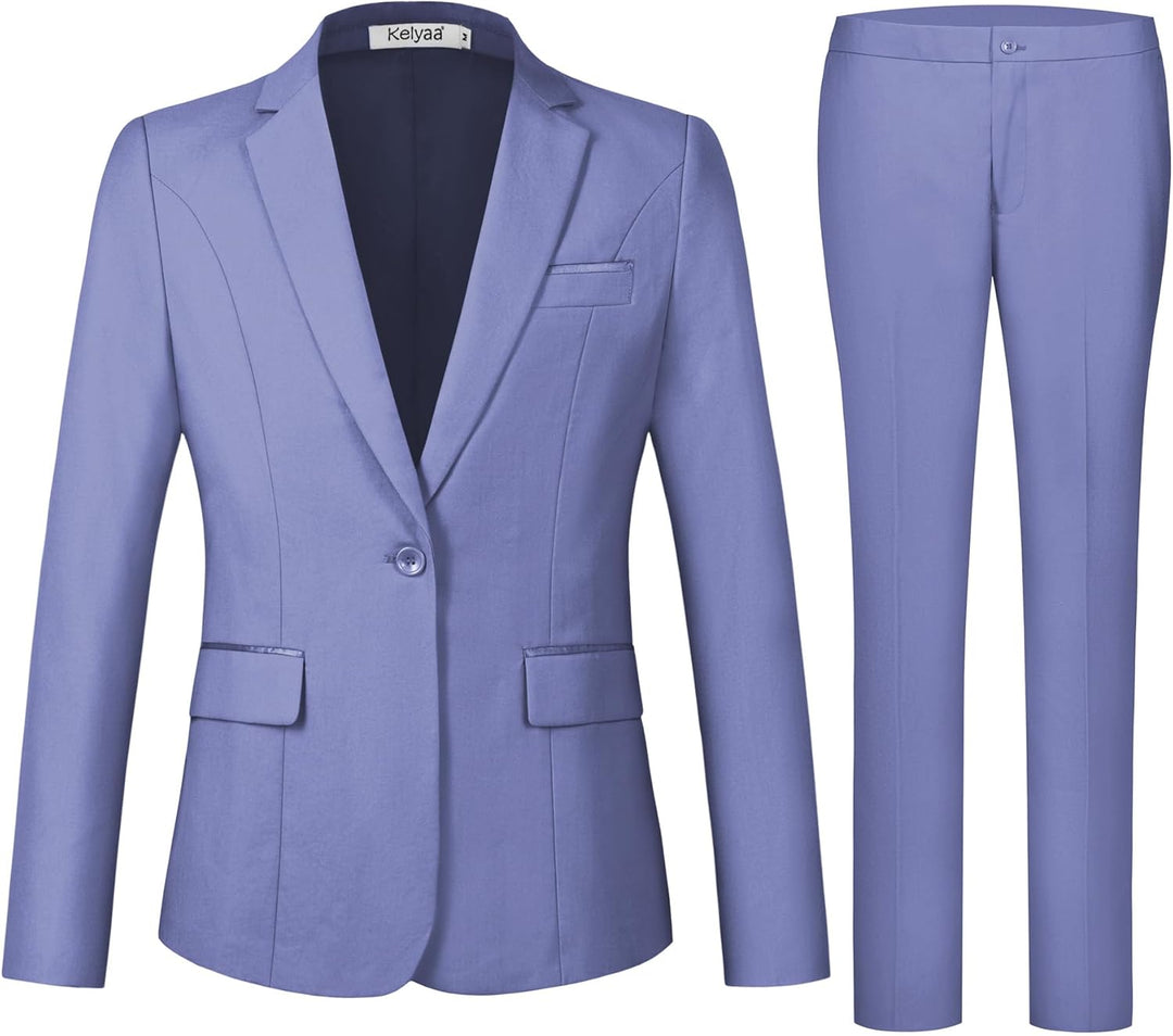 Blazer and Trousers Set - Verona-Black-XS-Nora Luxe