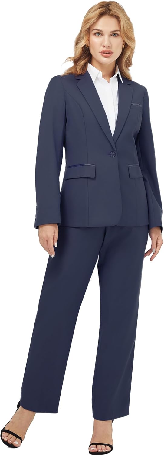 Blazer and Trousers Set - Verona-Black-XS-Nora Luxe