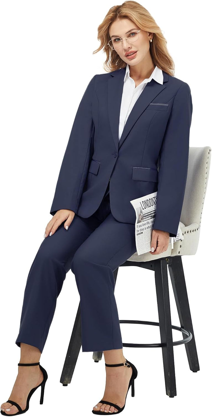 Blazer and Trousers Set - Verona-Black-XS-Nora Luxe
