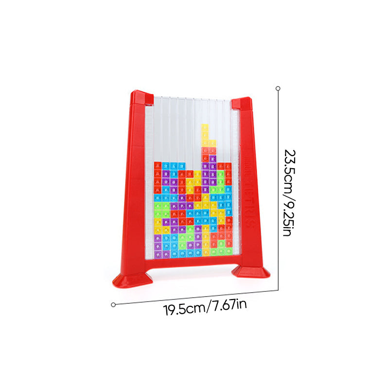 Block Puzzle - BrainBlocks-Red-Nora Luxe