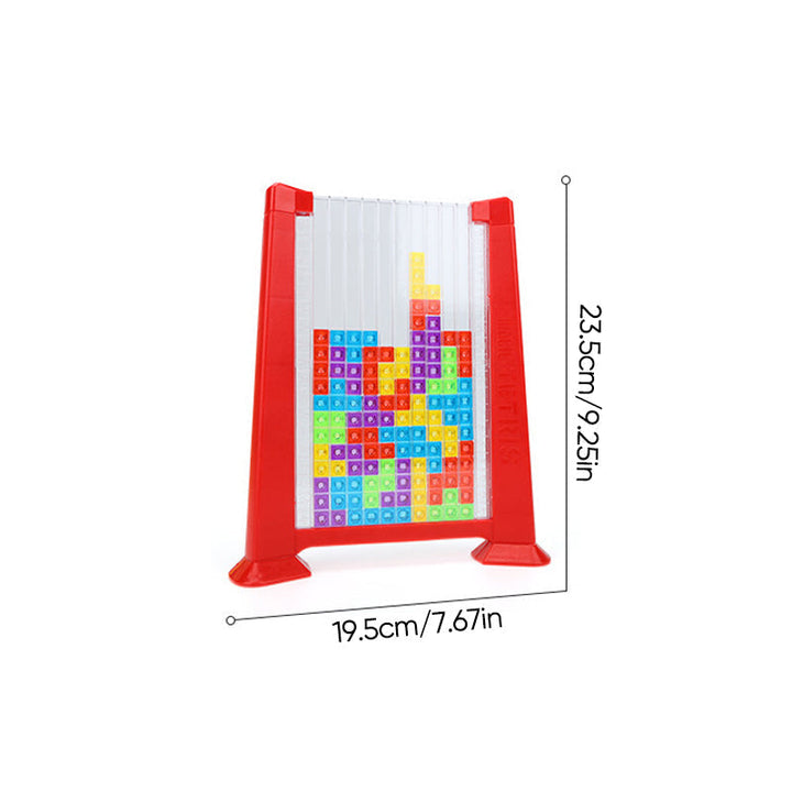 Block Puzzle - BrainBlocks-Red-Nora Luxe