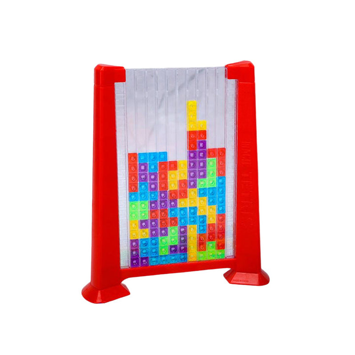Block Puzzle - BrainBlocks-Red-Nora Luxe