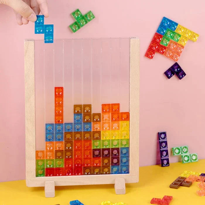 Block Puzzle - BrainBlocks-Wood-Nora Luxe