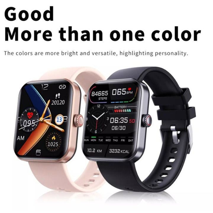 Blood Sugar Monitoring Watch - GlucoWatch-Black-Nora Luxe