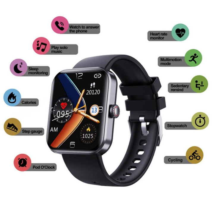 Blood Sugar Monitoring Watch - GlucoWatch-Black-Nora Luxe