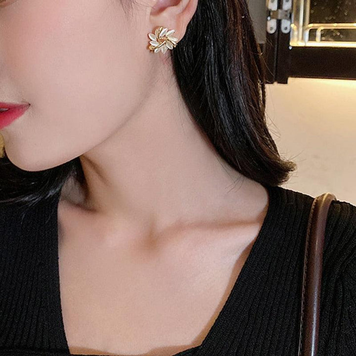 Blossom Stud Earrings - Sakura-Nora Luxe
