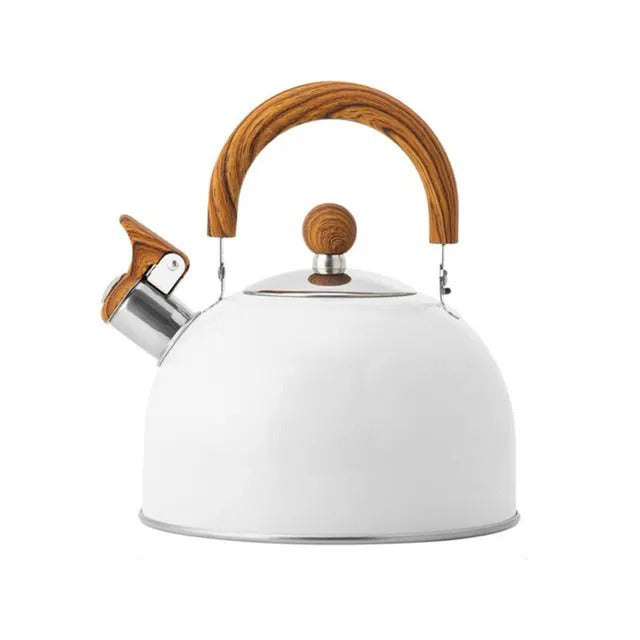 Stainless Steel Kettle with Whistle – Kavana