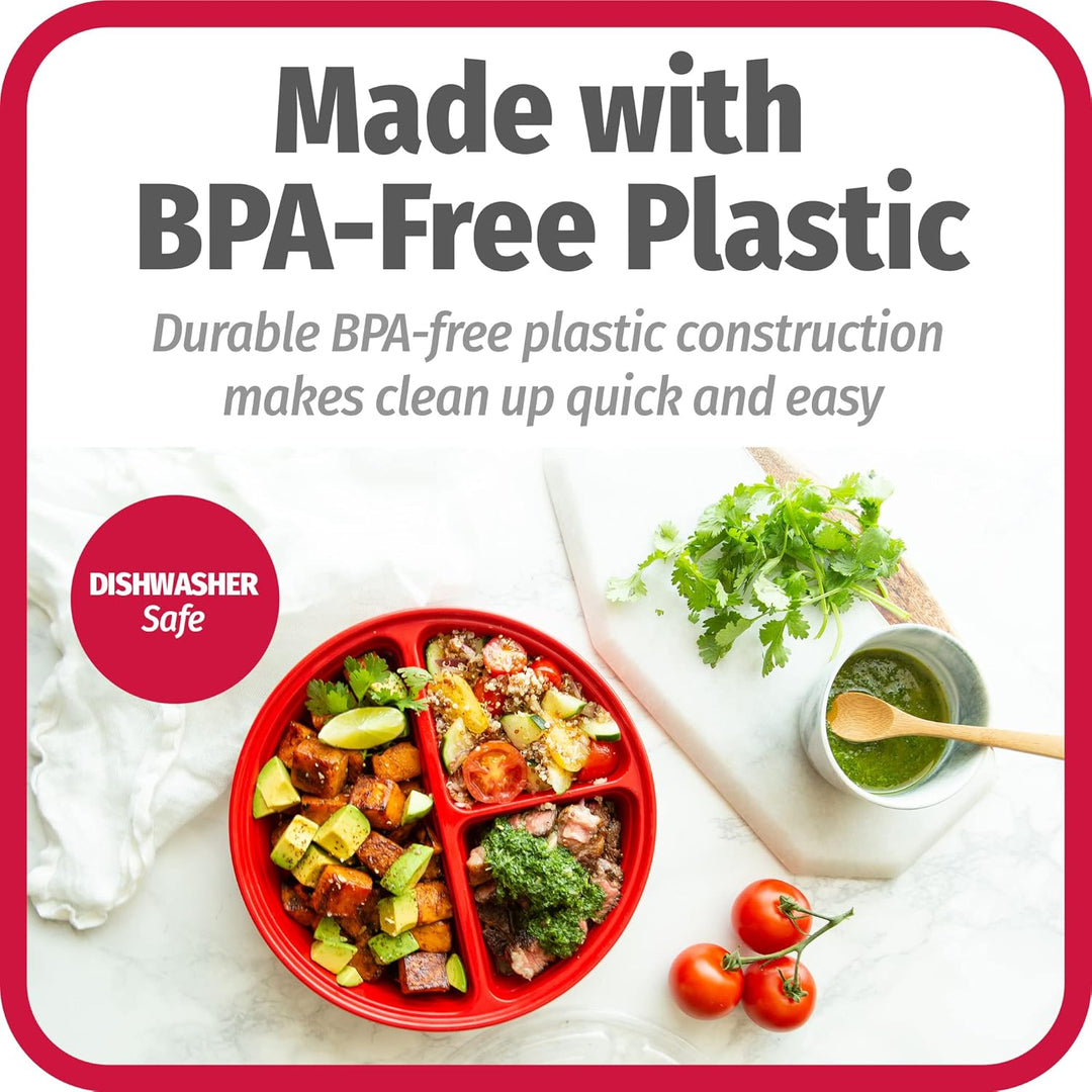BPA-free Meal Prep Containers, Set of 10-Nora Luxe