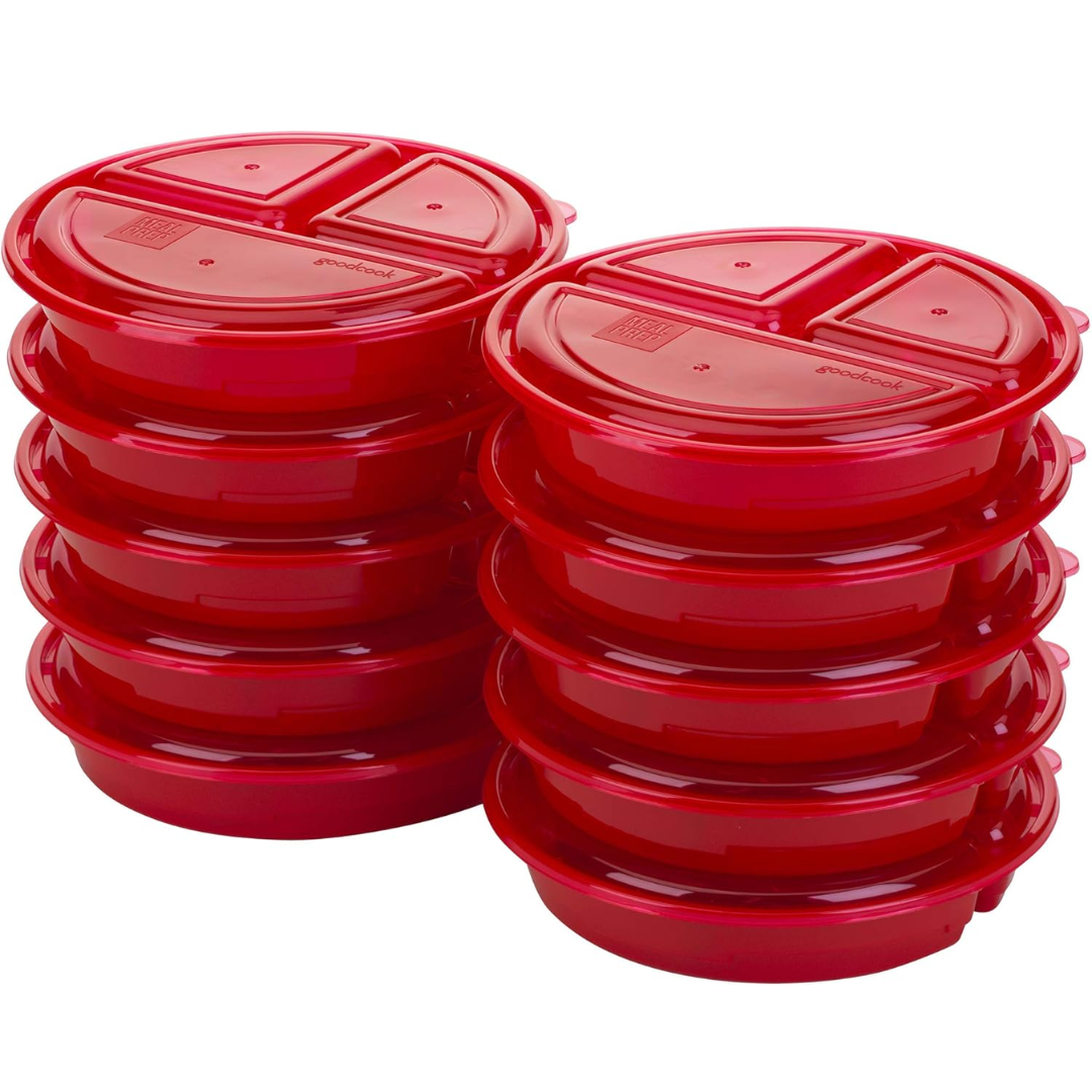 BPA-free Meal Prep Containers, Set of 10-Nora Luxe