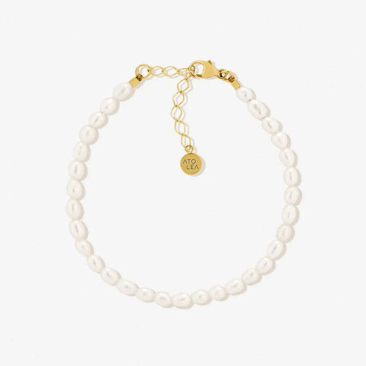Bracelet with Freshwater Pearls - Marina-Nora Luxe
