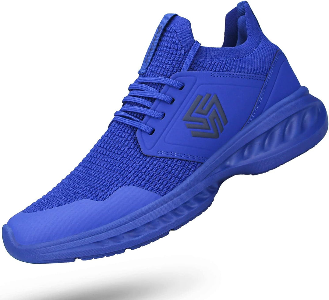 Breathable Men's Running Shoes - FlexiFit-Fur Blue-7.0-Nora Luxe