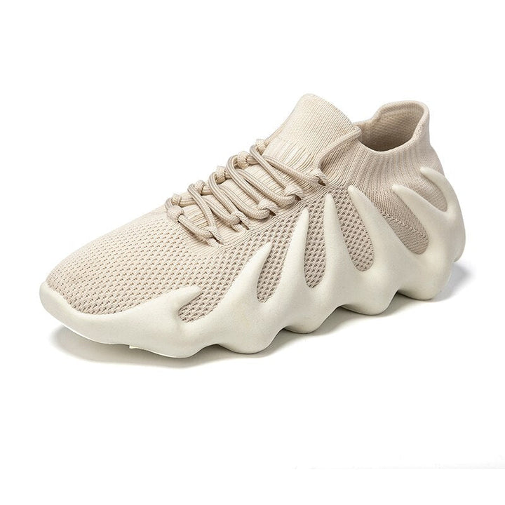 Breathable mesh sneakers - Milo-Cream-3-Nora Luxe