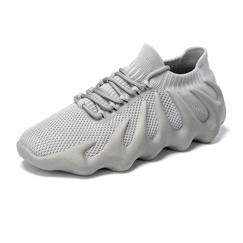 Breathable mesh sneakers - Milo-Gray-3-Nora Luxe