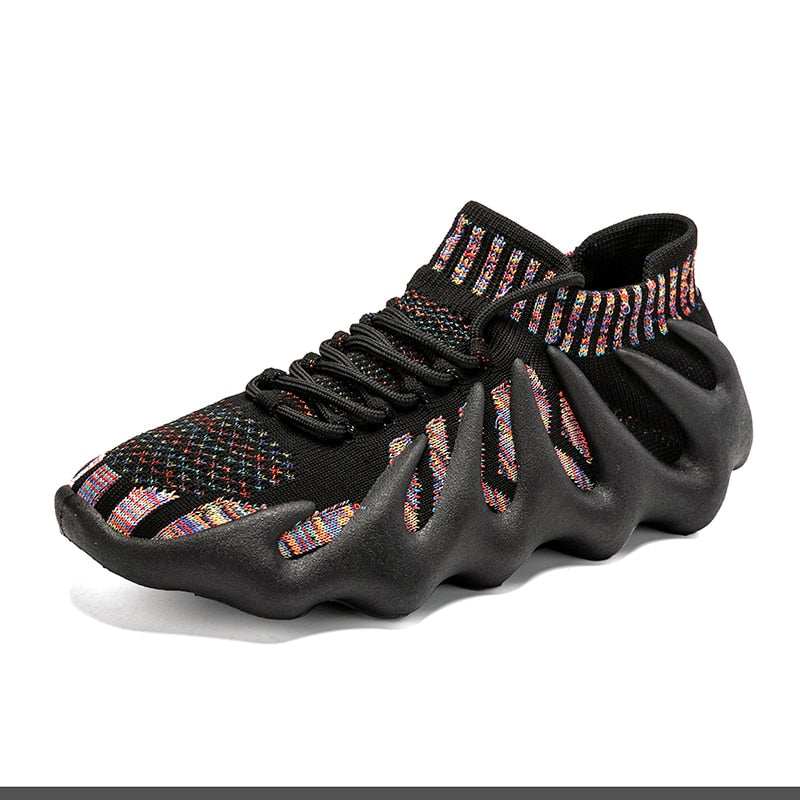 Breathable mesh sneakers - Milo-Red-3-Nora Luxe
