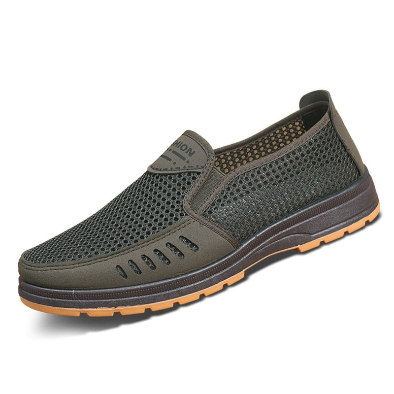 Breathable mesh sneakers - Noah-Green-5.5-Nora Luxe