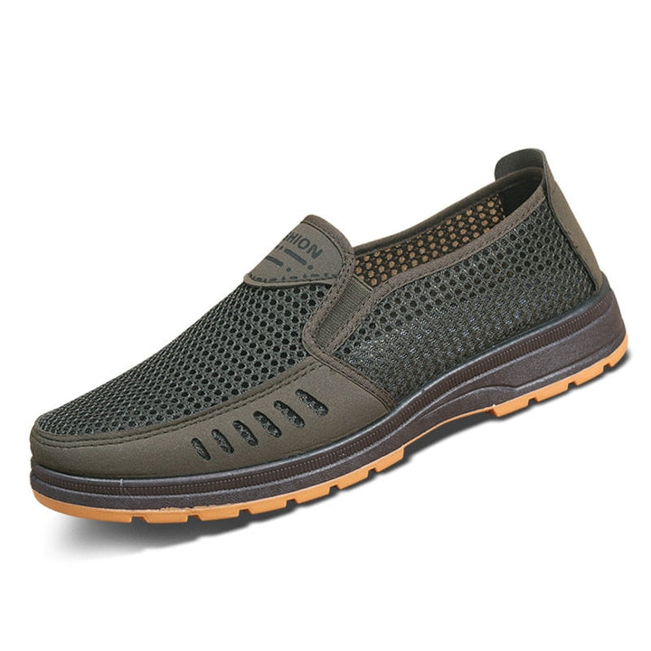 Breathable mesh sneakers - Noah-Green-5.5-Nora Luxe
