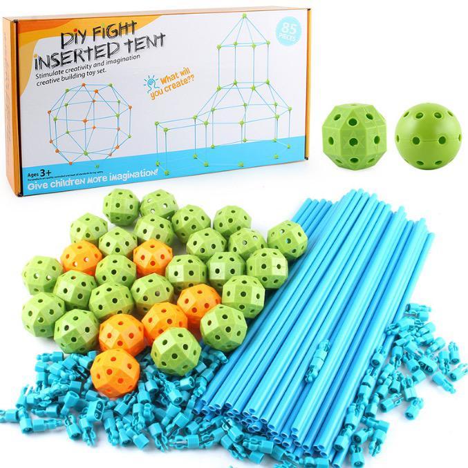 Build Your Own Tent Adventure - TentMaster-85 pieces-Nora Luxe