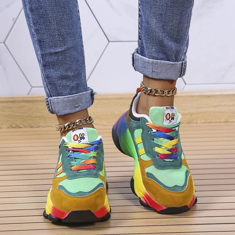 Colorful Women's Sneakers – Solenya