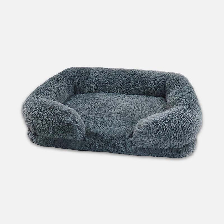 Calming Dog Bed with Memory Foam - Charlie-Anthracite-M-Nora Luxe