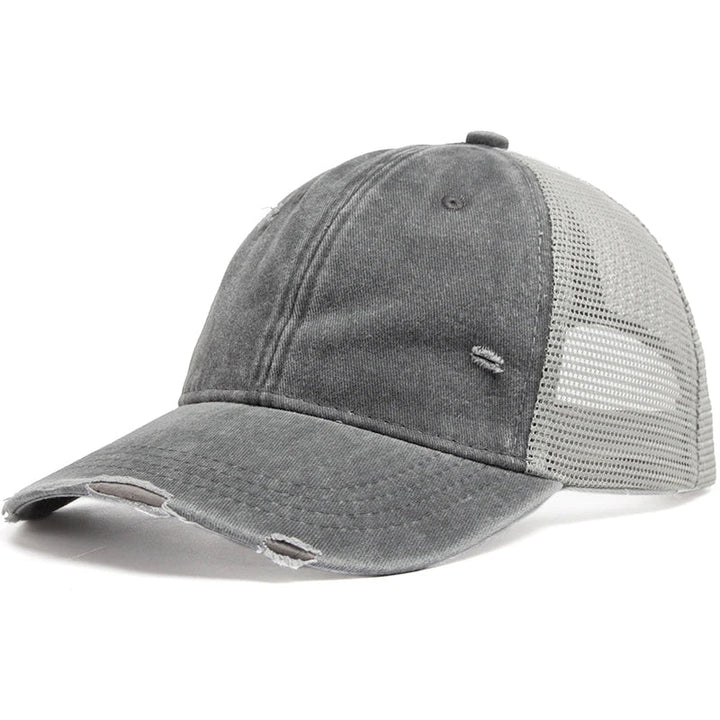 Cap with braid opening & mesh design – buy 1, get 1 free – Liora-Gry-Nora Luxe