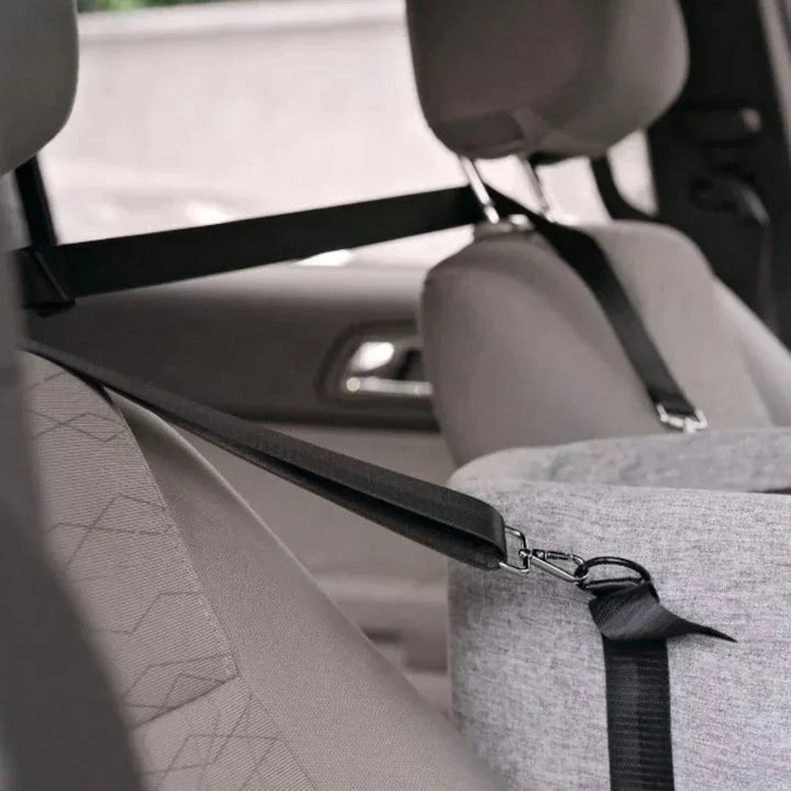Car seat for Pets - PawVoyage-Gray-Nora Luxe