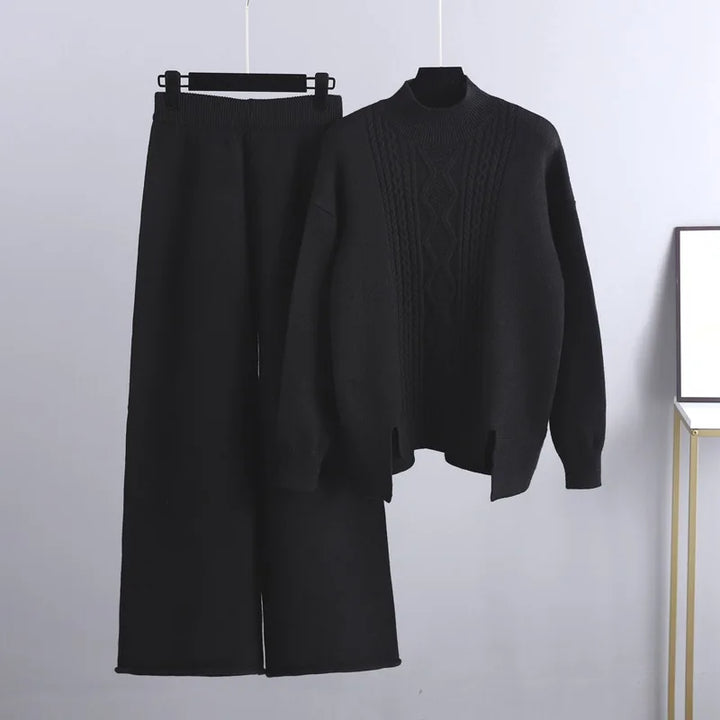 Casual and Stylish Women's Set - Clara-Black-One Size-Nora Luxe