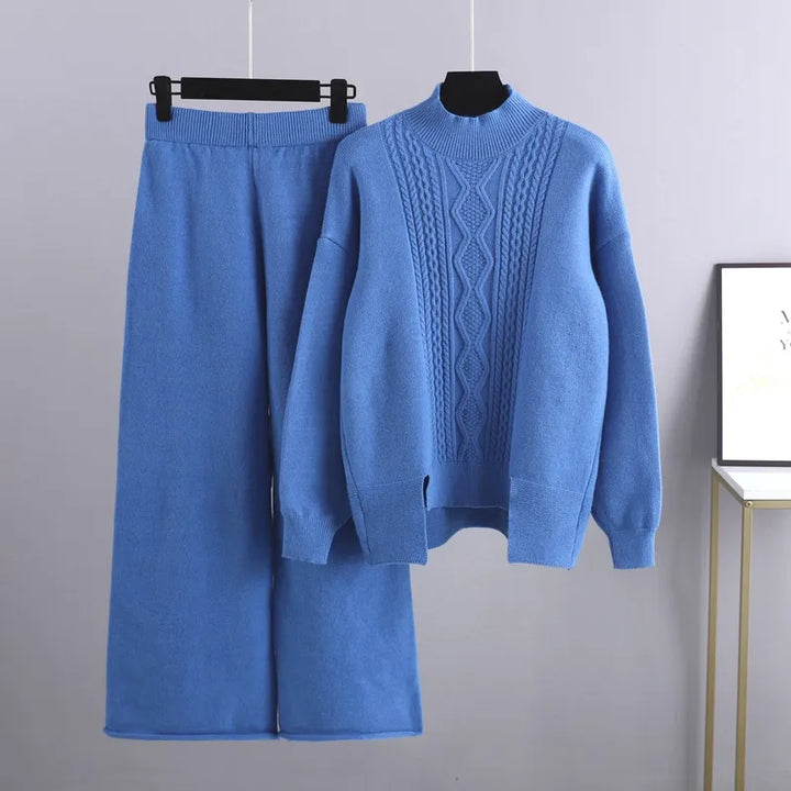Casual and Stylish Women's Set - Clara-Blue-One Size-Nora Luxe