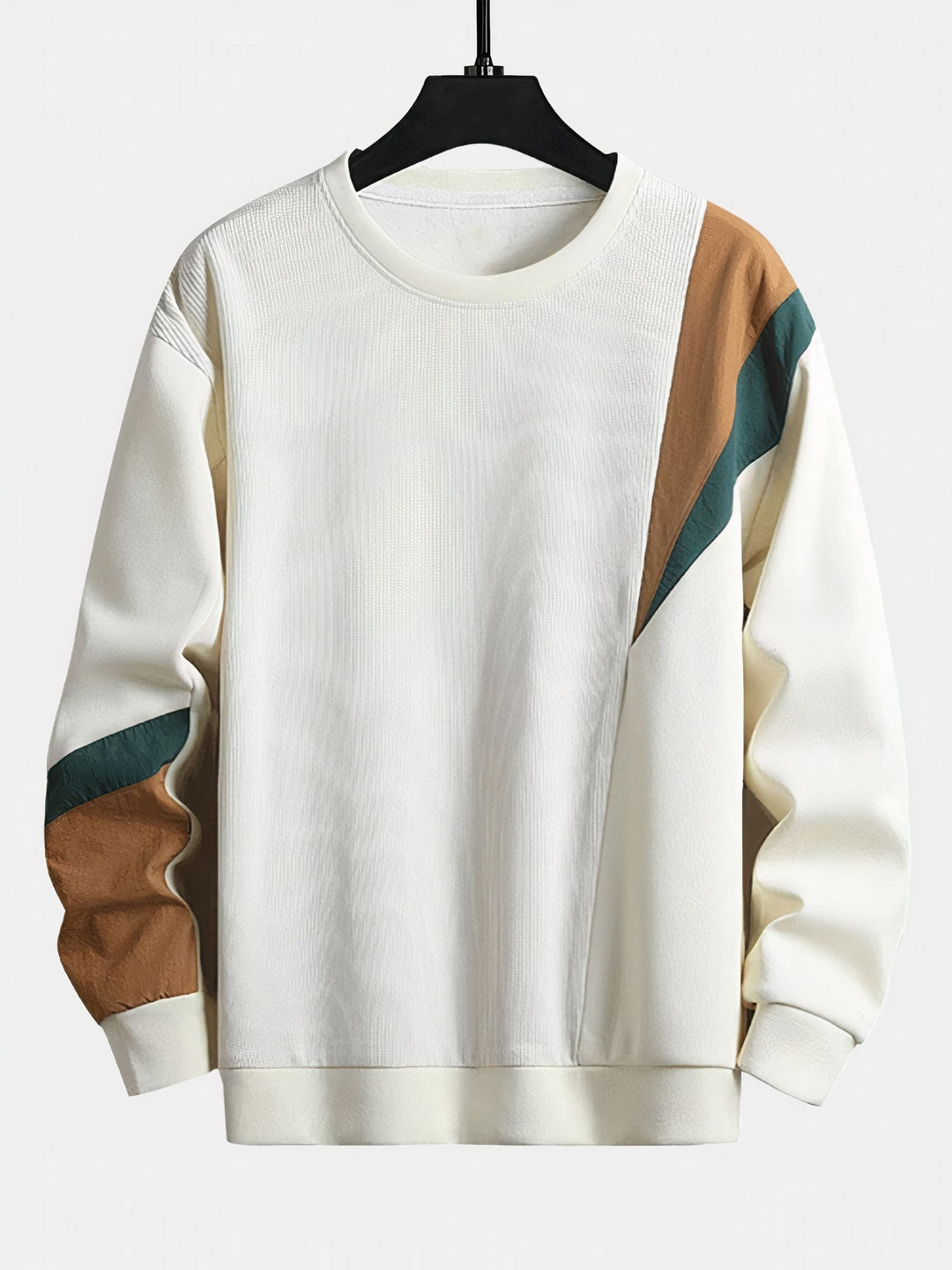 Men's Sweater with Color-Block Design – Ruben