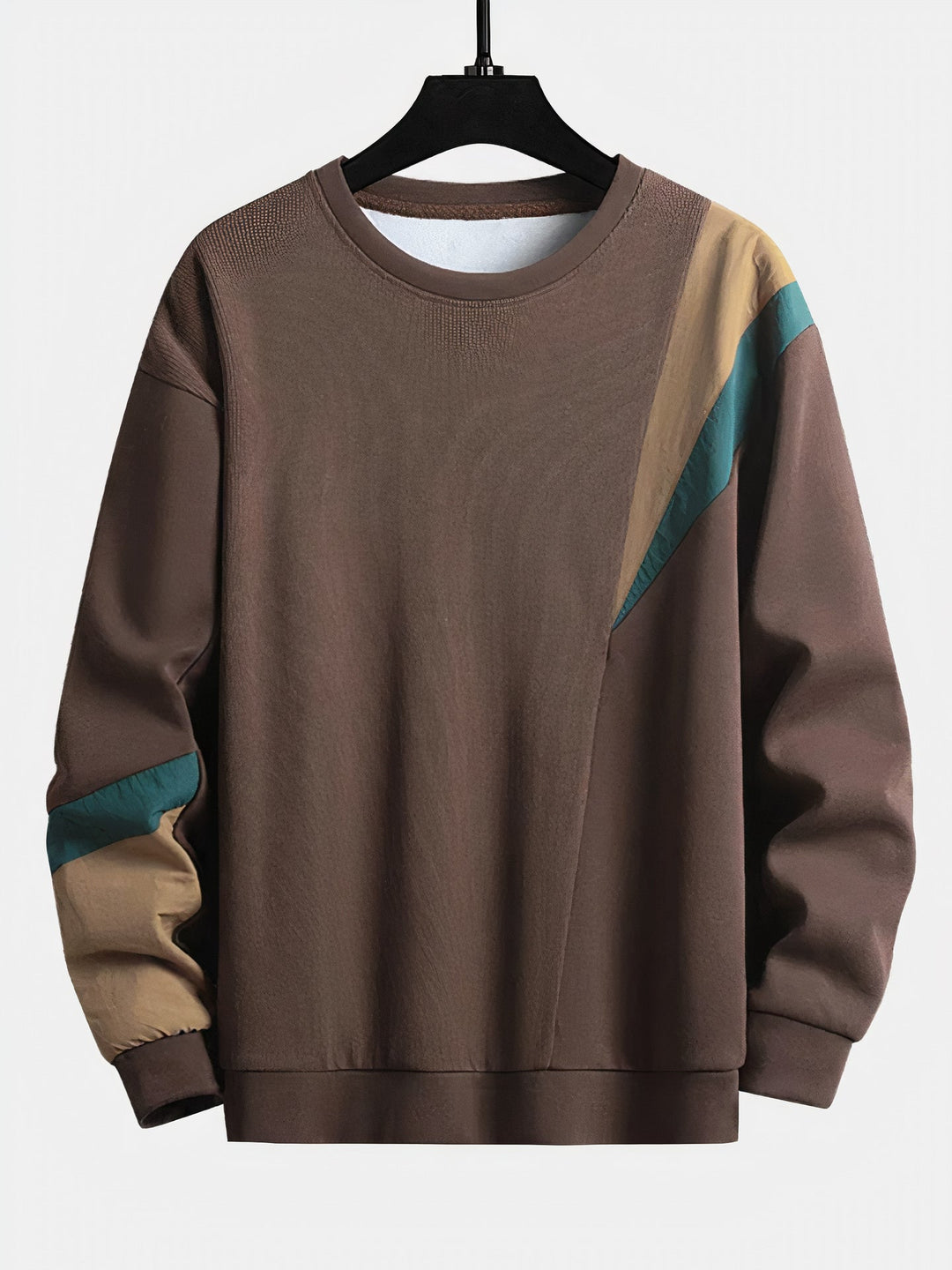 Men's Sweater with Color-Block Design – Ruben