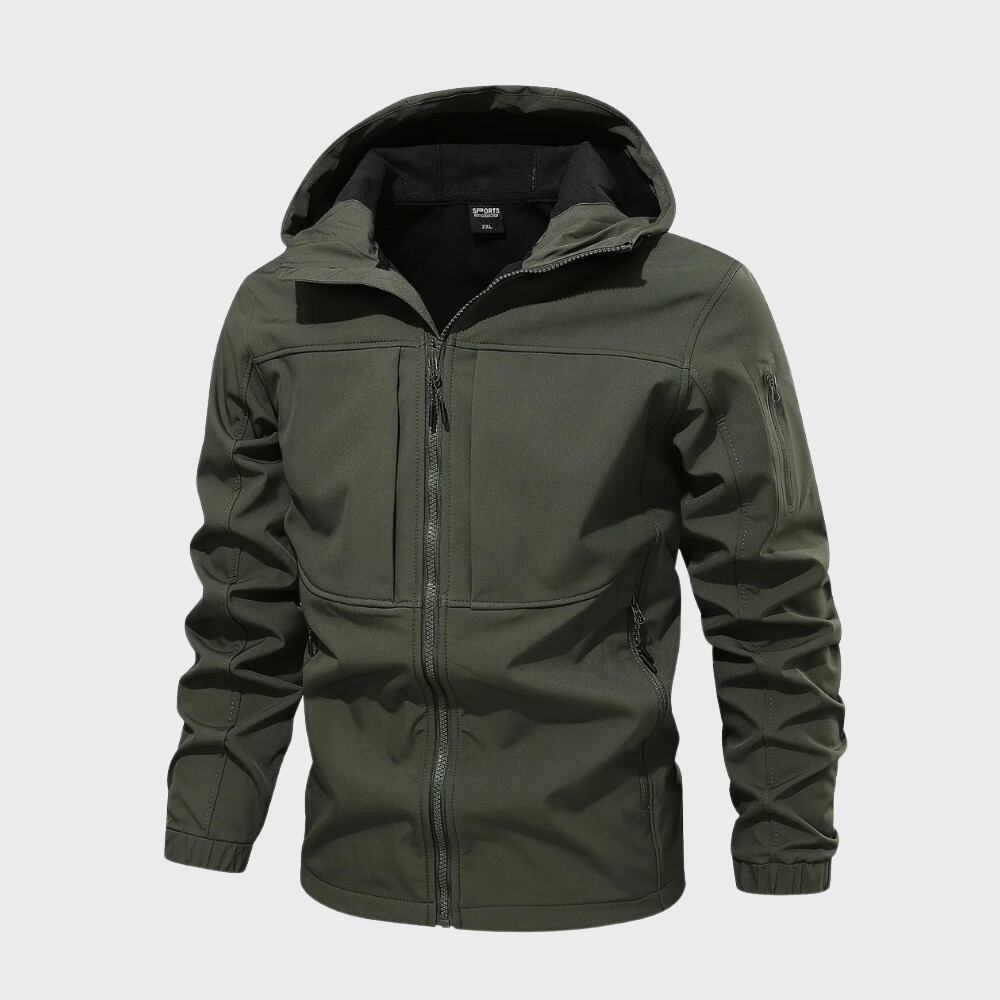 Casual Hoodies for Men - Axel-Olive Green-XS-Nora Luxe