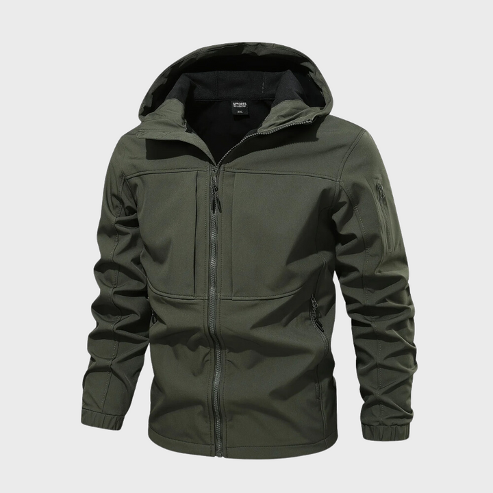 Casual Hoodies for Men - Axel-Olive Green-XS-Nora Luxe