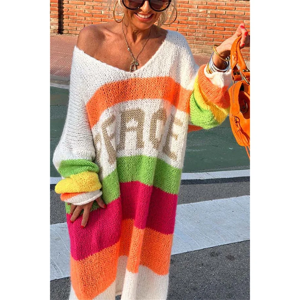 Casual Ibiza Sweater - Aurora-White-S-Nora Luxe
