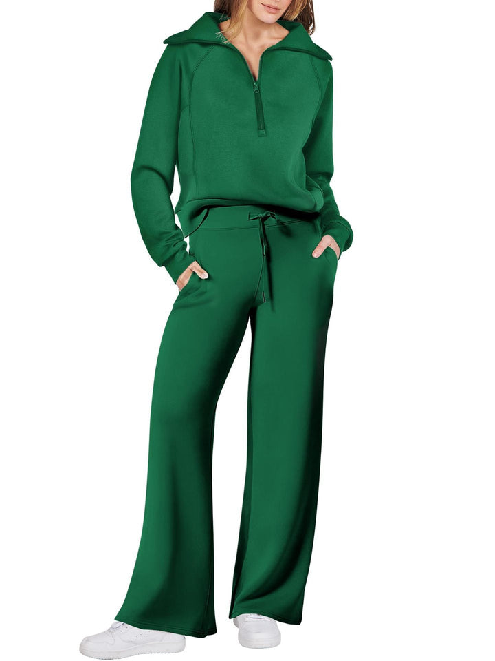 Casual Ladies Lounge Set - Luna-Gray-S-Nora Luxe