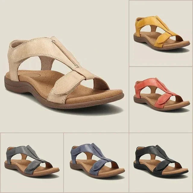 Casual Ladies Sandals - SunVibe-Black-2.5-Nora Luxe