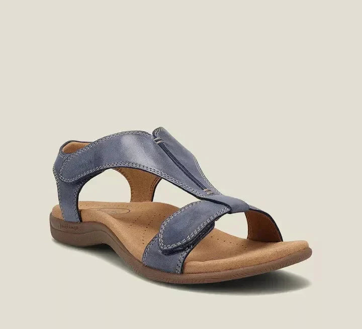 Casual Ladies Sandals - SunVibe-Blue-2.5-Nora Luxe