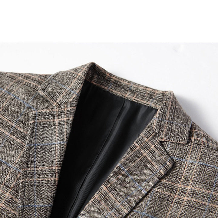 Casual Men's Blazer - Alvaro-Gray-XS-Nora Luxe