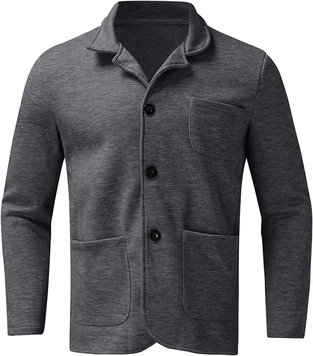 Casual Men's Blazer - Dante-Gray-S-Nora Luxe