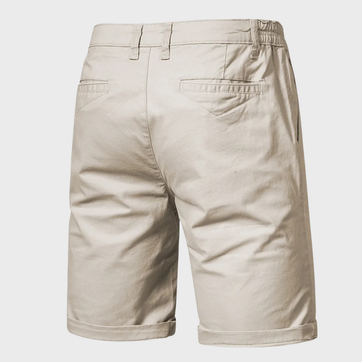 Casual men's cotton shorts – Luca-Green-XS-Nora Luxe