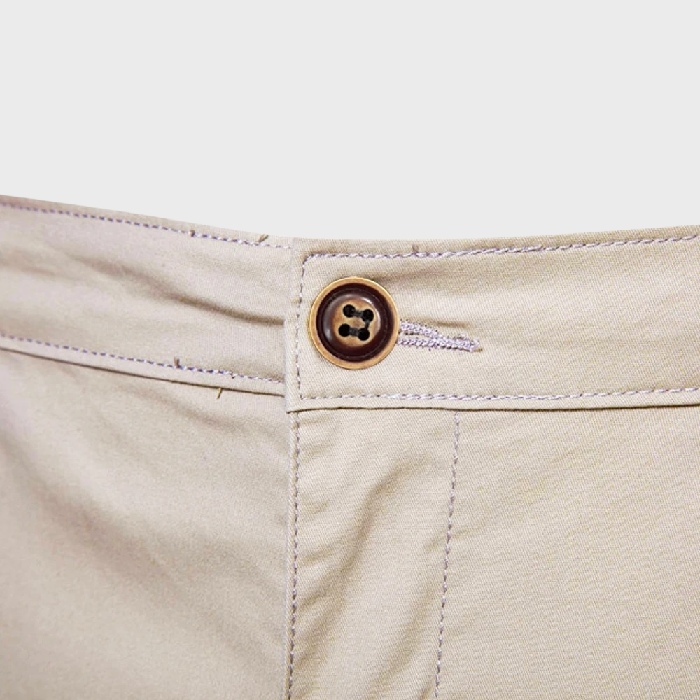 Casual men's cotton shorts – Luca-Green-XS-Nora Luxe