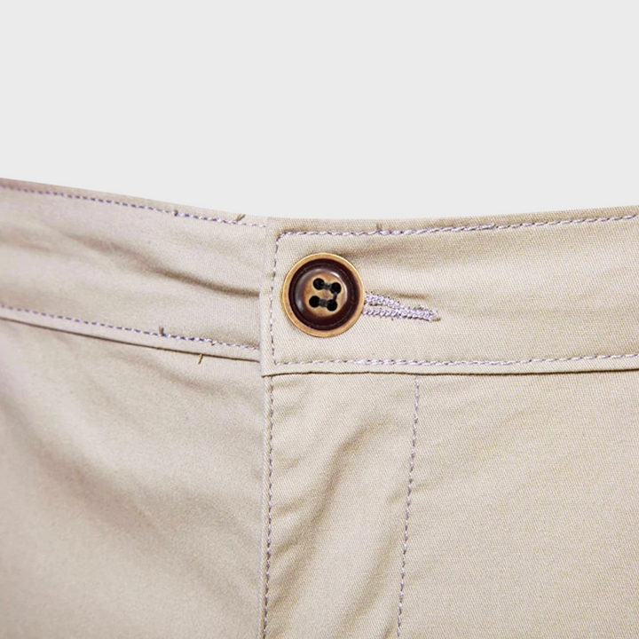 Casual men's cotton shorts – Luca-Green-XS-Nora Luxe