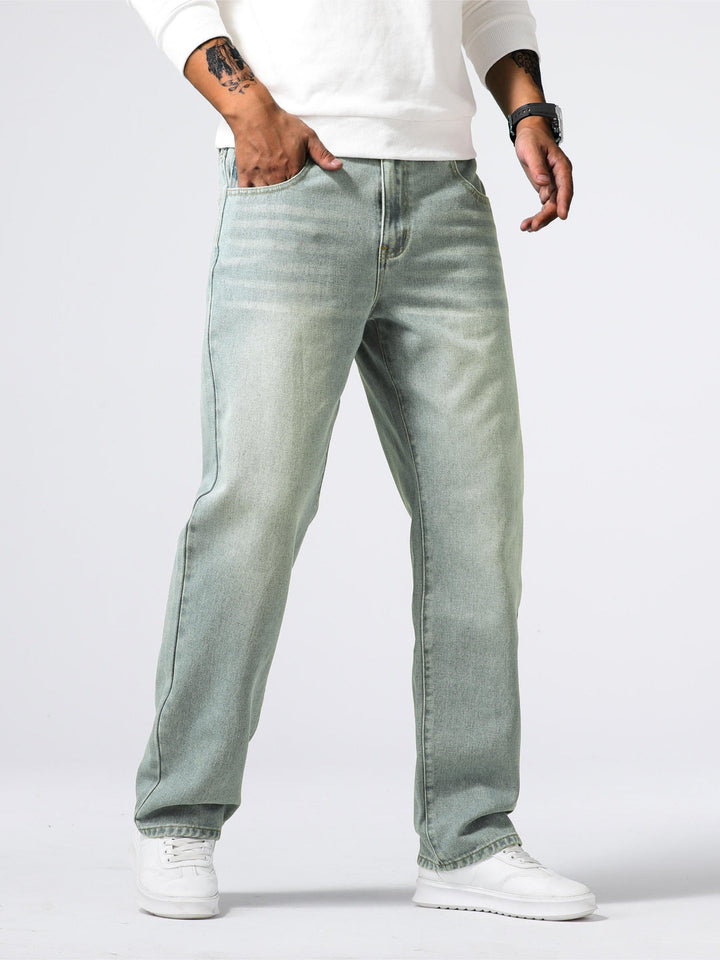 Casual Street Style Men's Jeans – Milan-Azure-S-The Livary