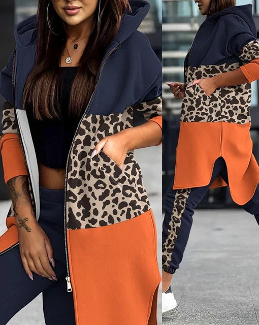Casual Streetwear Ladies Clothing Set - Mila-Multicolored-S-Nora Luxe