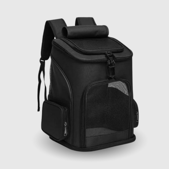 Cat backpack - PurrPack™-Black-Nora Luxe